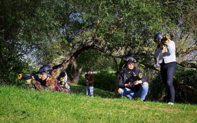 Estrategia y precisión son las palabras claves del laser tag 
