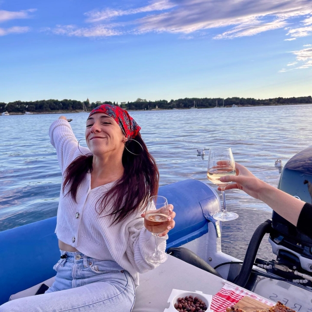  Aperitivo a bordo del barco 