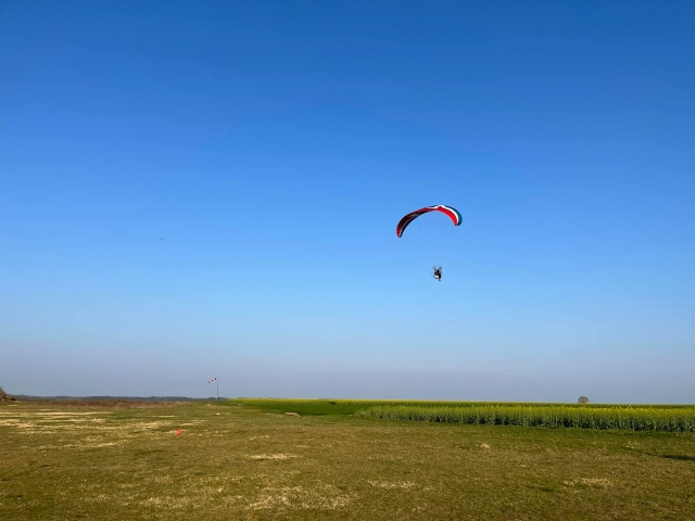  En vuelo 