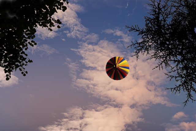 En medio de las nubes