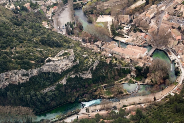  Paisaje aéreo de Vaucluse 