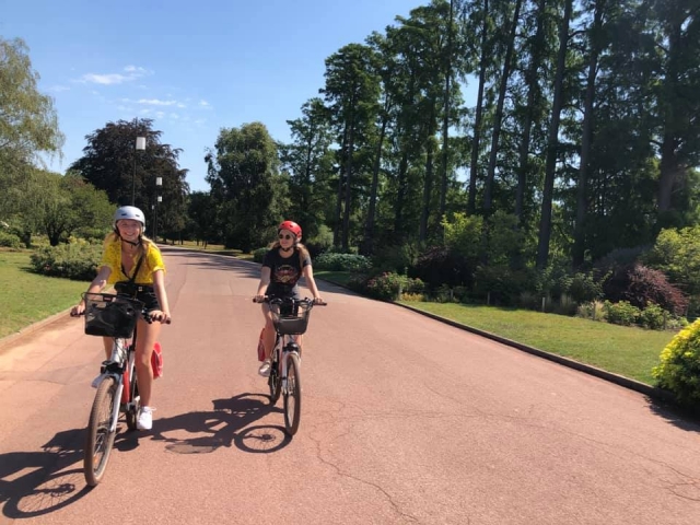  Un paseo en bicicleta por los parques de Lyon 
