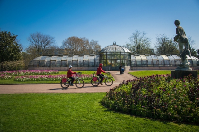  Paseo en bicicleta por el parque Têle d'Or 