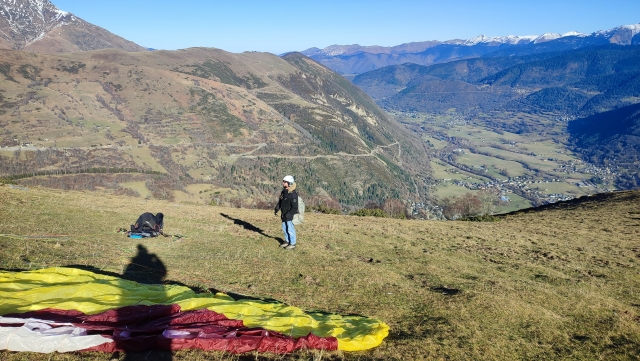 Opinión de GAIGA sobre Vuelo en parapente en Saint-Lary Soulan 15/20 min