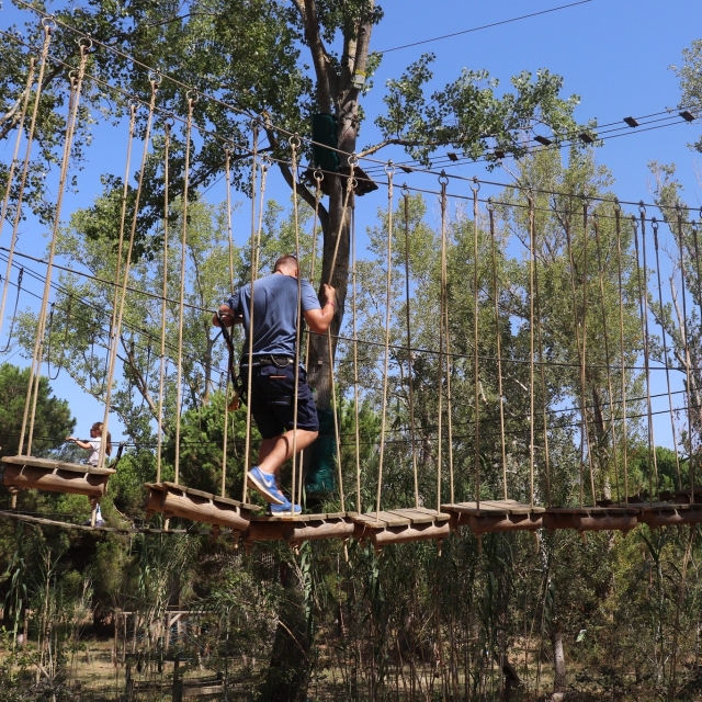  Pasaje sobre el puenle colganle 