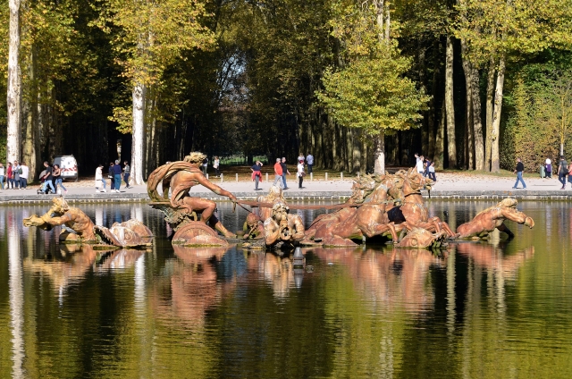  Los estanques de los jardines de Versalles 