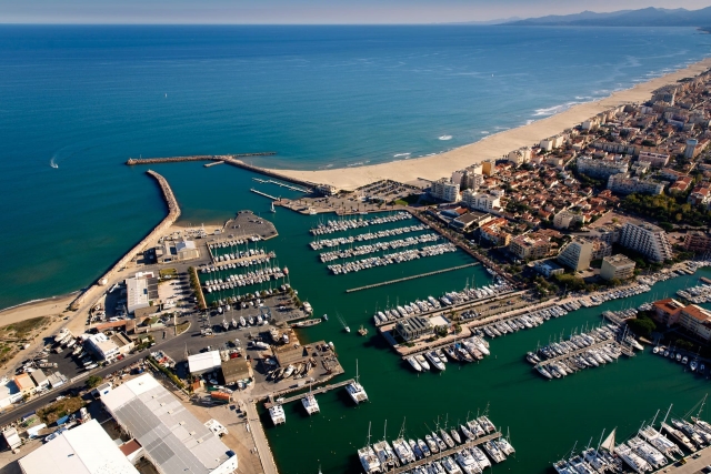  El puerto de Canet-en-Roussillon 