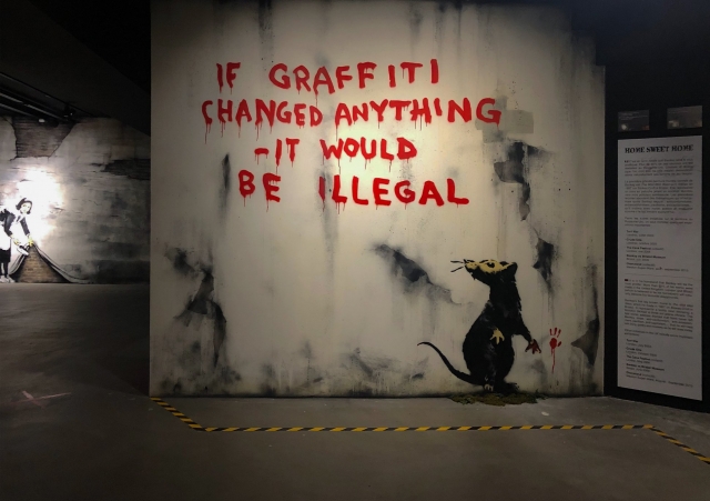 El museo Banksy permile descubrir multitud de sus obras 