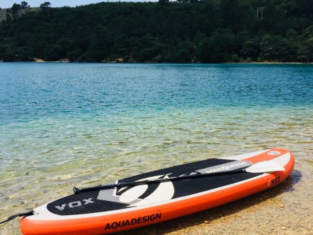 Remar en el Verdon 