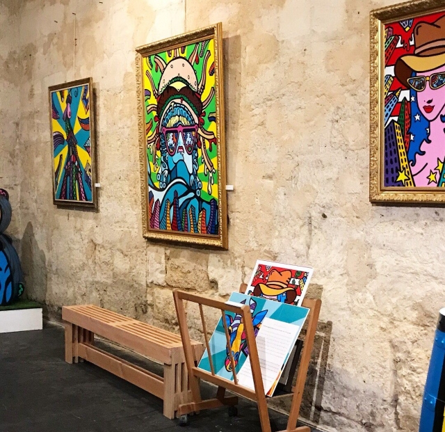  No sólo vino, también pinturas 