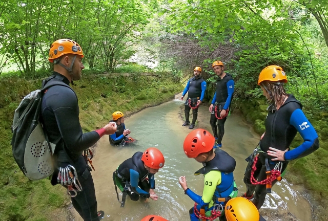  Canyoning en Aveyron