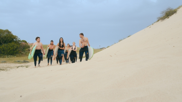  Venga a descubrir el surf en las Landas