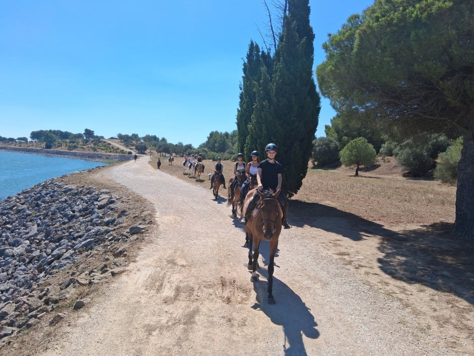  El privilegio de subir a caballo cerca de Perpiñán 