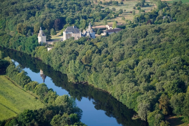  Vista general de los castillos