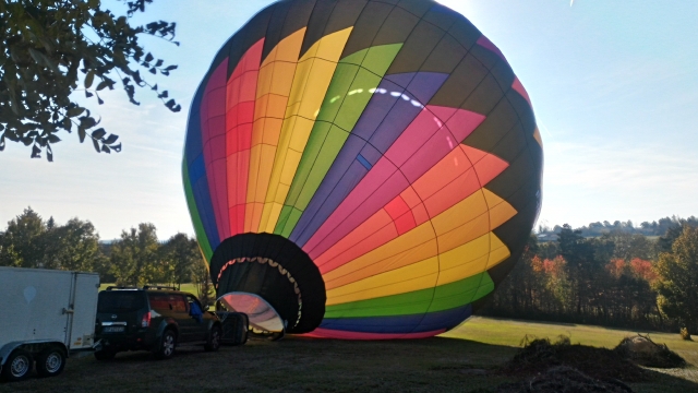 Experiencia en globo aerostático en la región de Dombes 