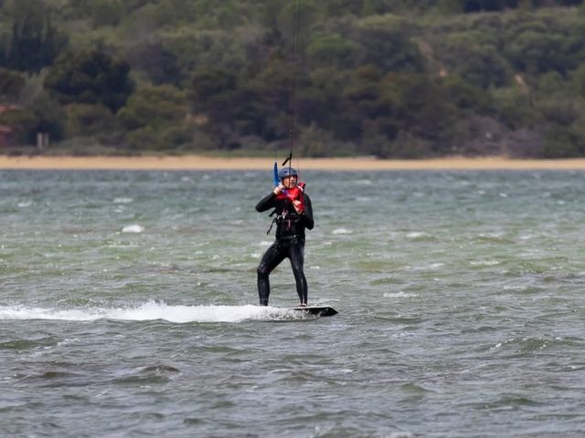  Practica kitesurf en La Palme 
