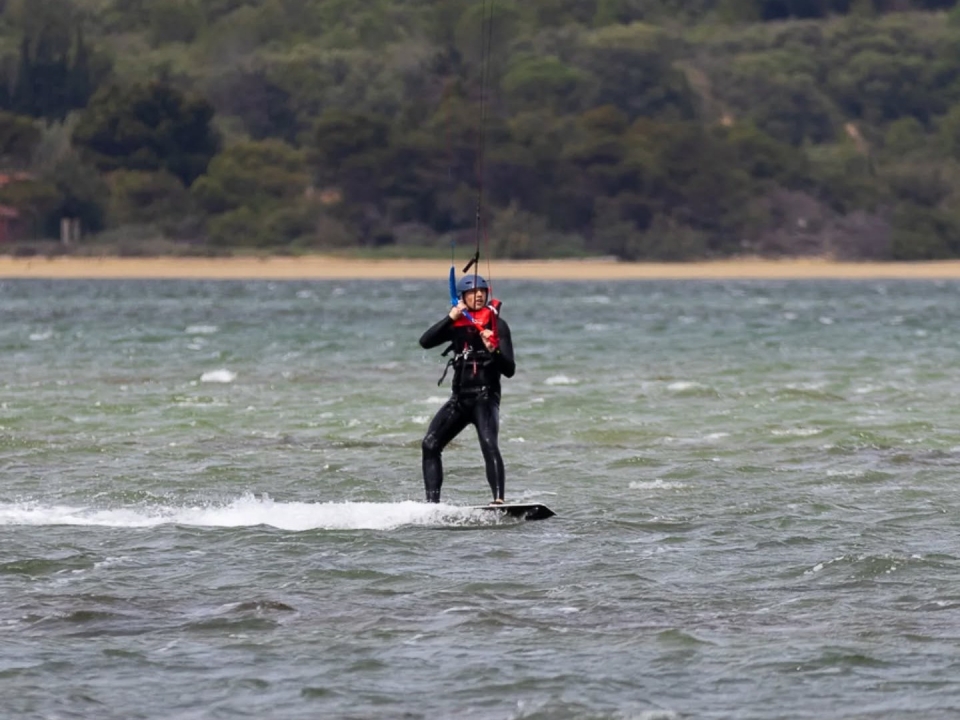  Practica kitesurf en La Palme 