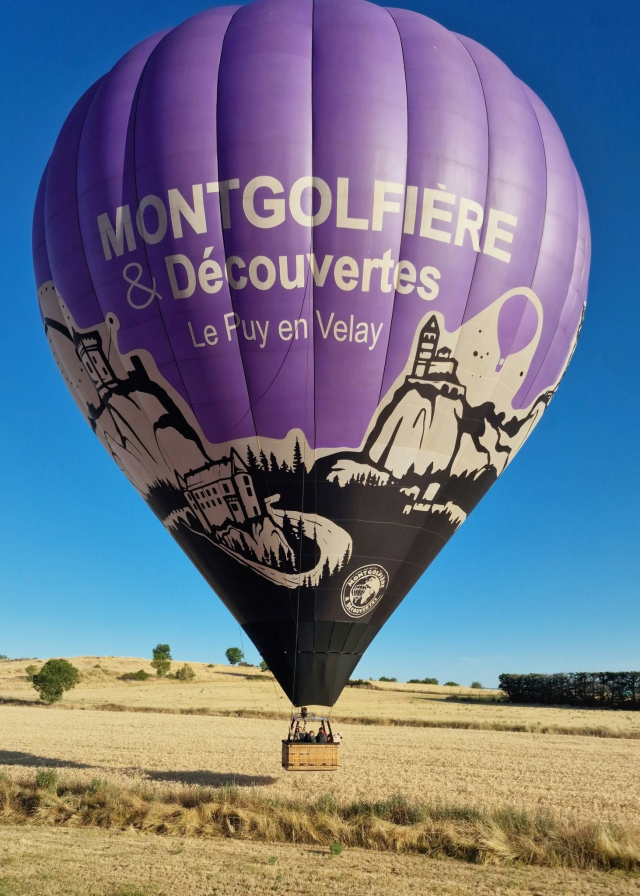  Montgolfière et Découvertes, listo para despegar 