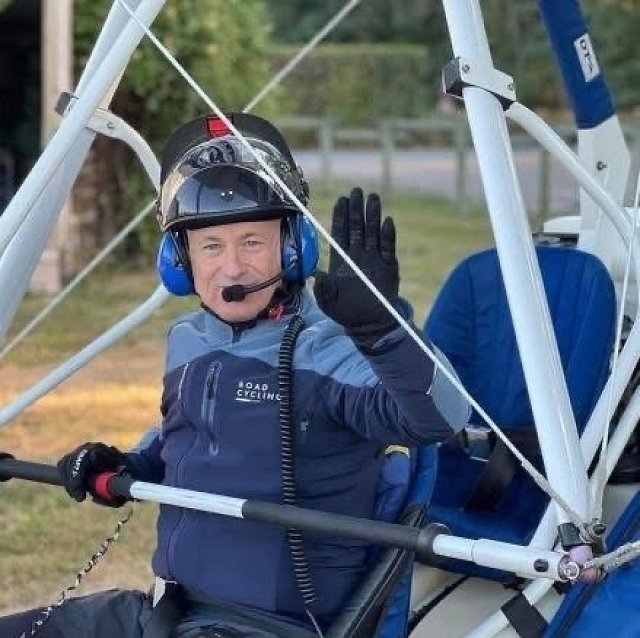  Christophe Boucher, piloto e instructor de ULM 