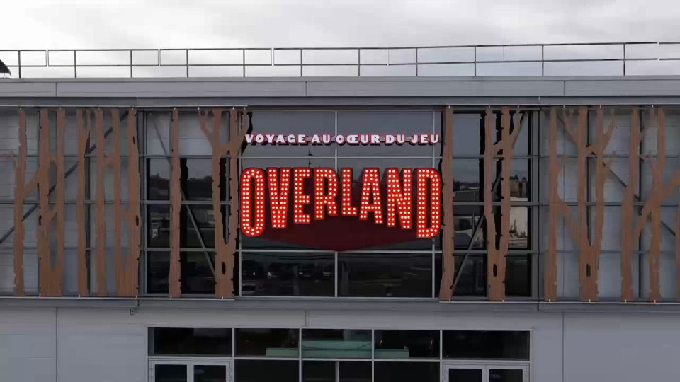 La fachada de Overland en Pontault-Combault 