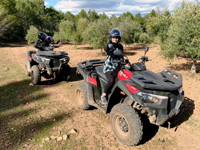  Salida para la aventura en cuatrimoto 