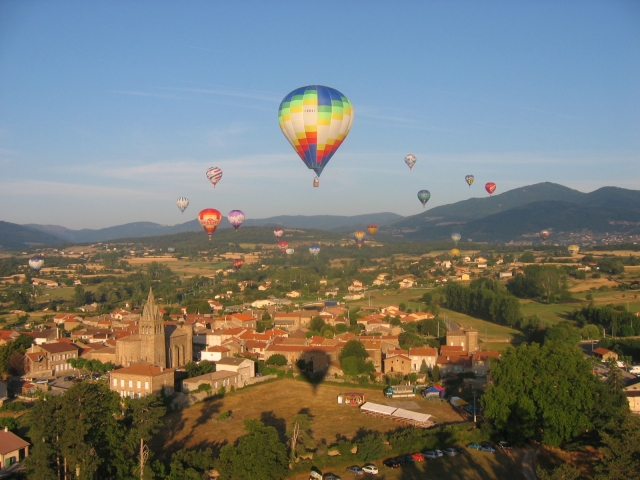 Vuelo en globo aerostático en pareja con familiares o amigos
