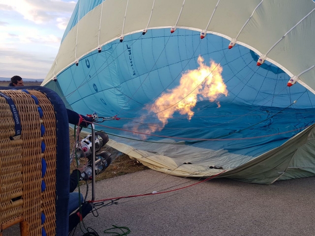 Quemador de globos aerostáticos 