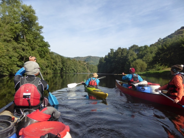 Ruta en canoa-kayak de 7 km en Hérault