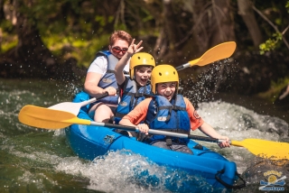 Canoa-Kayak en Hérault - Familia - Ruta de 8 km