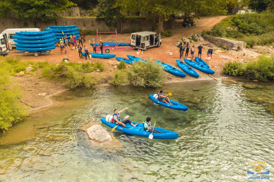  Canoa en las gargantas del Hérault 