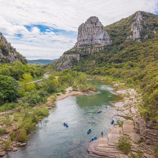  Las gargantas del Hérault