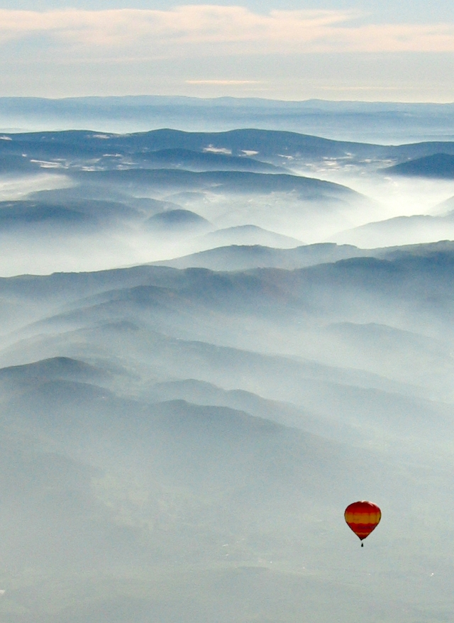  Ardèche visto desde el cielo 