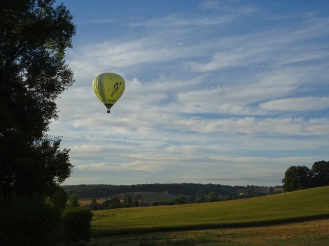  Entre ciel et champs en ballon 