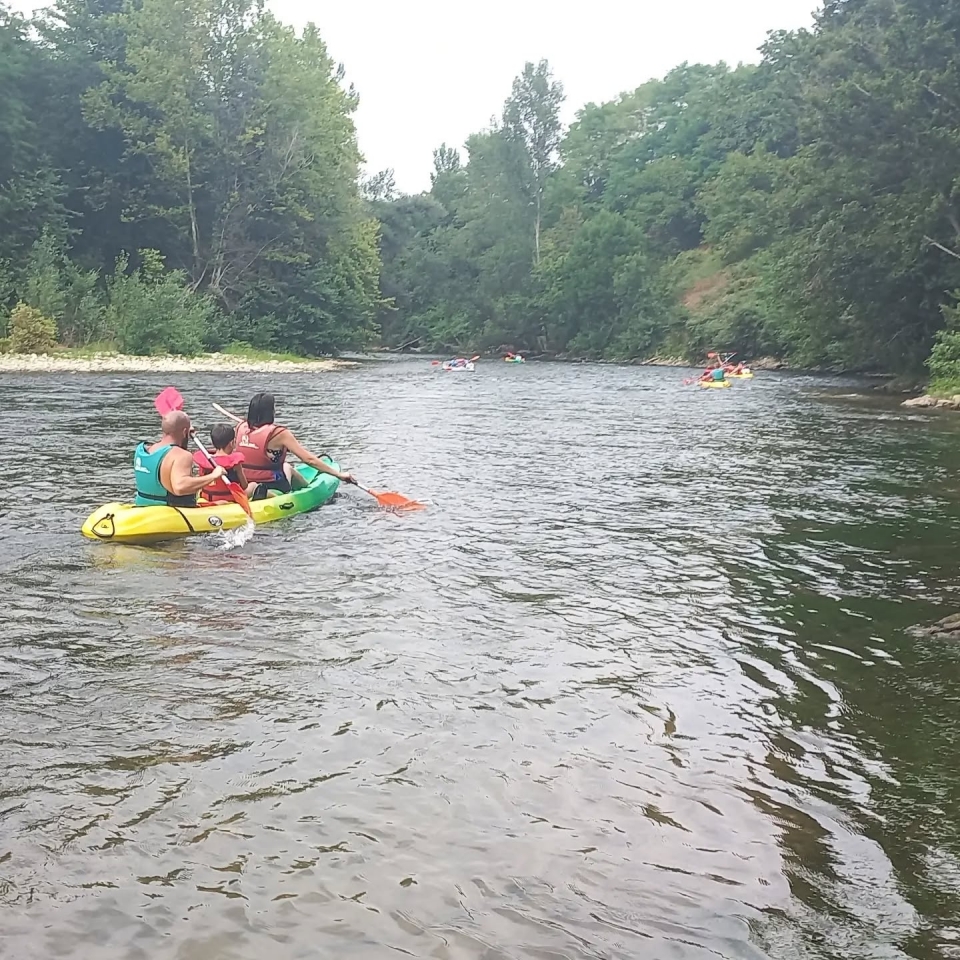 Paseo familiar en kayak por el Ariège