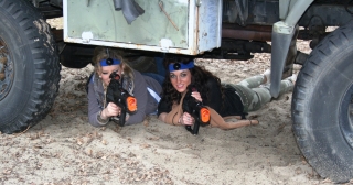 Juego de láser al aire libre en Berck - 1h