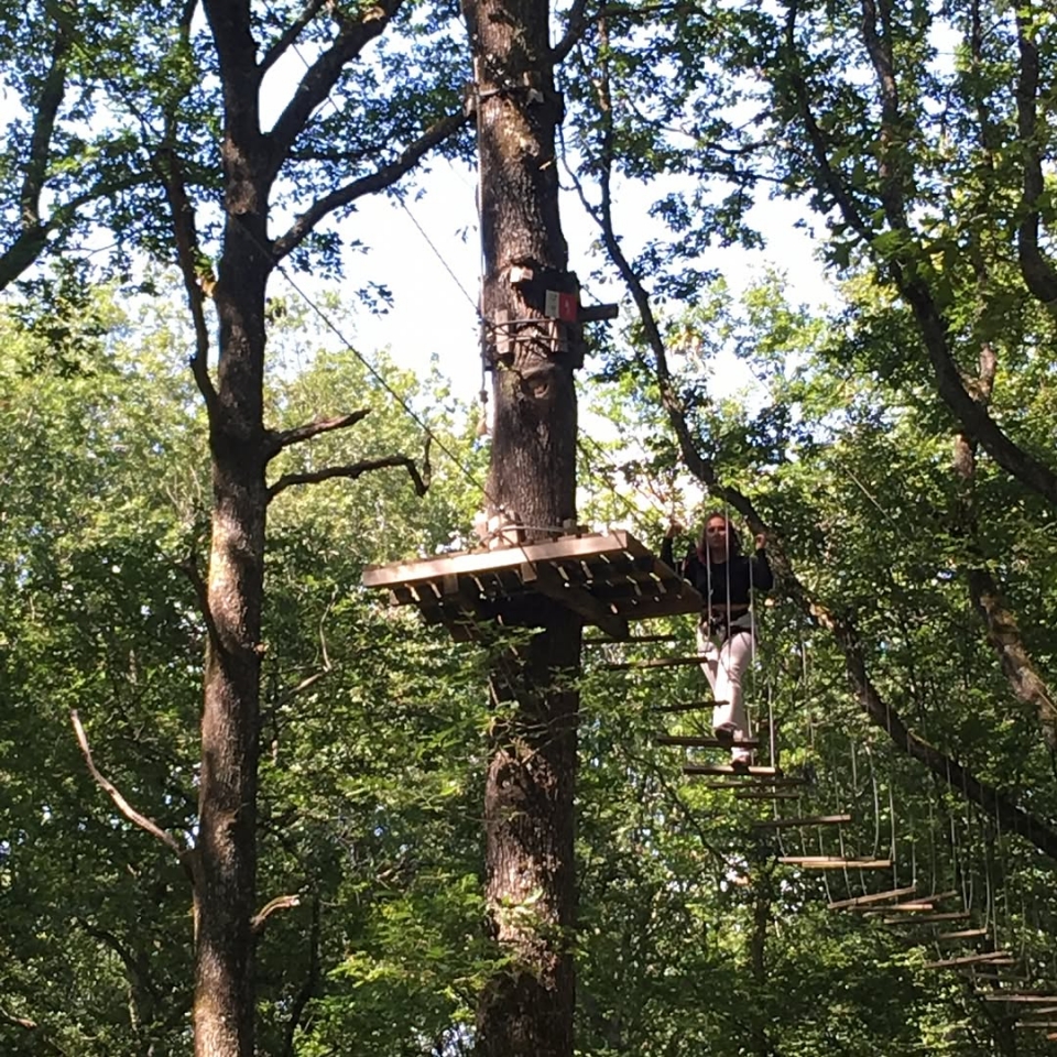 Curso de aventuras en Yonne 