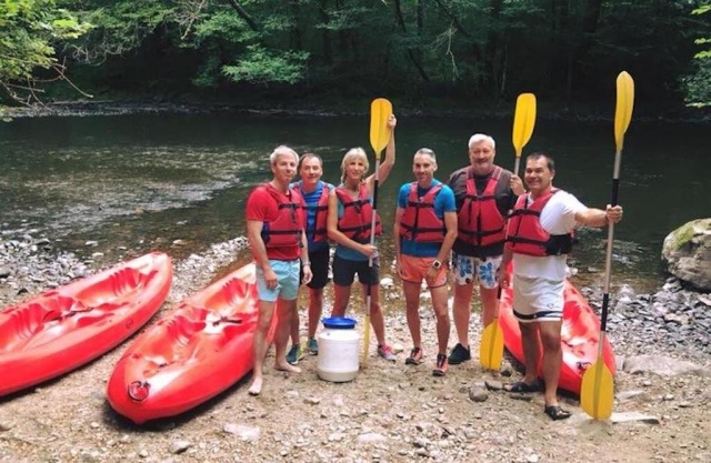  Preparación para el viaje en canoa 