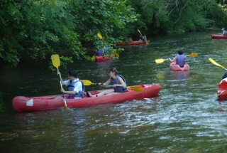 Renta de canoas - Borgoña - mayores de 15 años, 18 km
