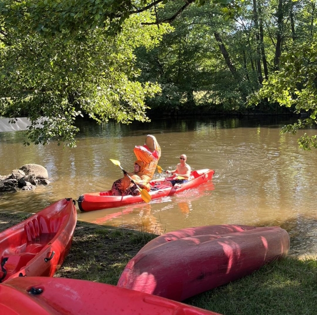 Piragüismo en el Morvan 