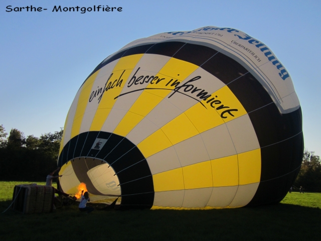 Vuelo exclusivo Sarthe Montgolfiere