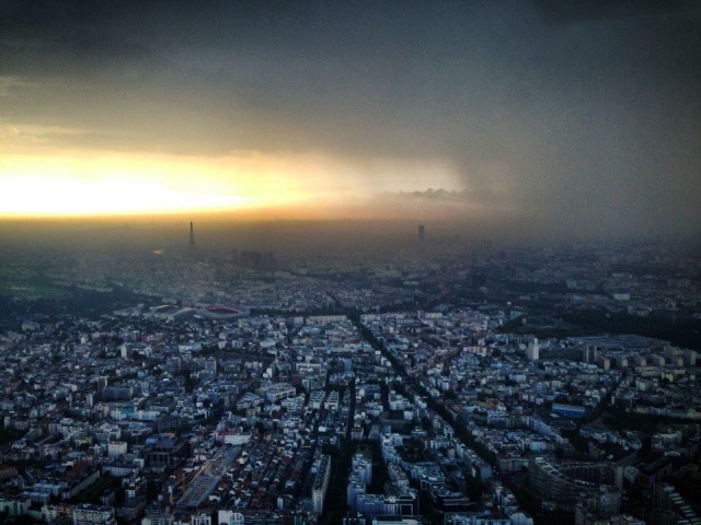  En el cielo de París