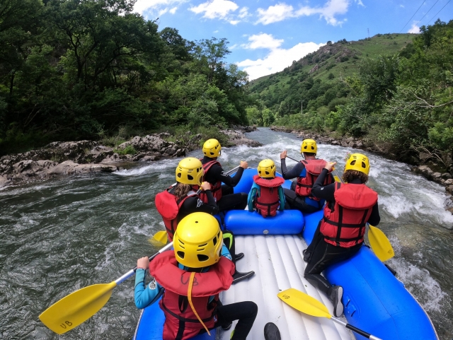  Rafting para niños y grandes