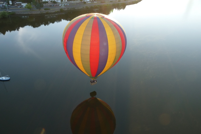  Bautismo en globo aerostático cerca de Dijon