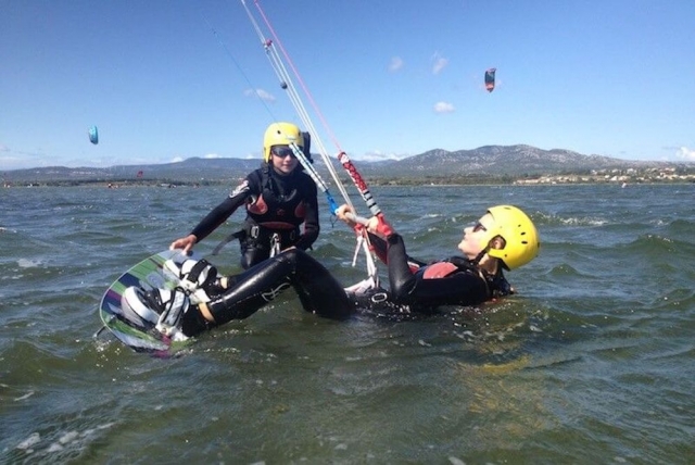 Descubrimiento del kitesurf 