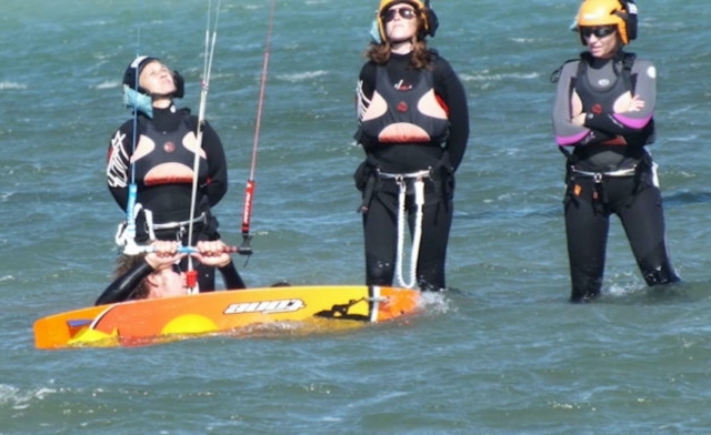  Kitesurf con monitores cualificados