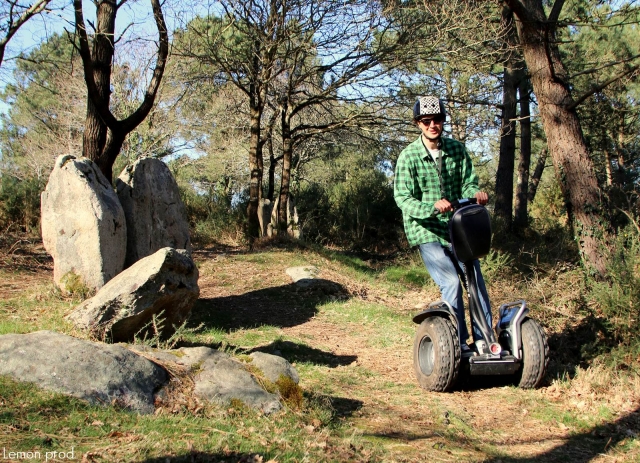  Entretenimiento duranle el paseo en Segway 