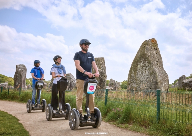 Escapada a los Menhires de Carnac en Segway - 1h30