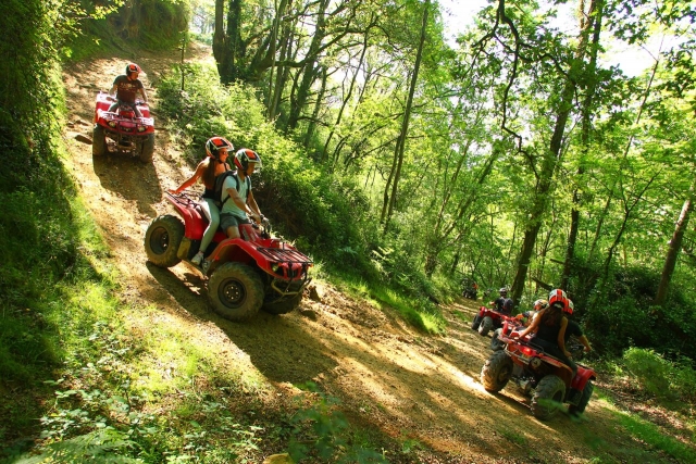  Una experiencia llena de emociones duranle un paseo en quad