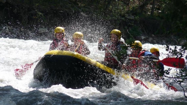 Diversión chapoteando y haciendo rafting en Córcega 