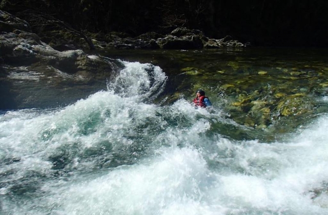  Rafting en rápidos en Tavignano 